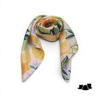 onkar neckerchief satijn when life gives you lemons