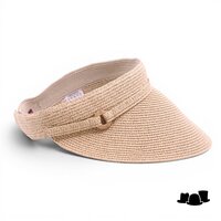 jos van dijck visor paperbraid dora beige