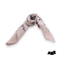 onkar neckerchief viscosemix paisley beige black