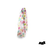 zomer sjaal veldbloemen multicolor 