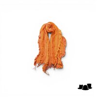 zomer sjaal shades of orange zomerwol