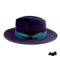 jos van dijck fedora pico haarvilt navy blue