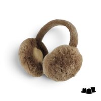 fiebig earwarmers faux fur taupe