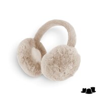 fiebig earwarmers faux fur beige