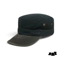stetson army cap cotton midnight blue