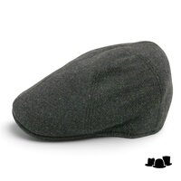 jos van dijck ivy pet six panel wol gemeleerd groen