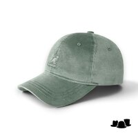 kangol baseball cap cord sage green
