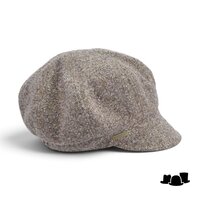 seeberger ballonpet tweed look sand white
