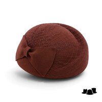 seeberger dopje voile strik nutmeg brown