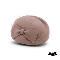 seeberger dopje voile strik rose beige