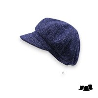 seeberger ballonpet tweed look blue tones