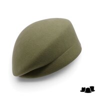 seeberger dopje vouw wolvilt olive