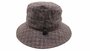 portaluri pescatore bucket brede rand wol ruit taupe blauw_